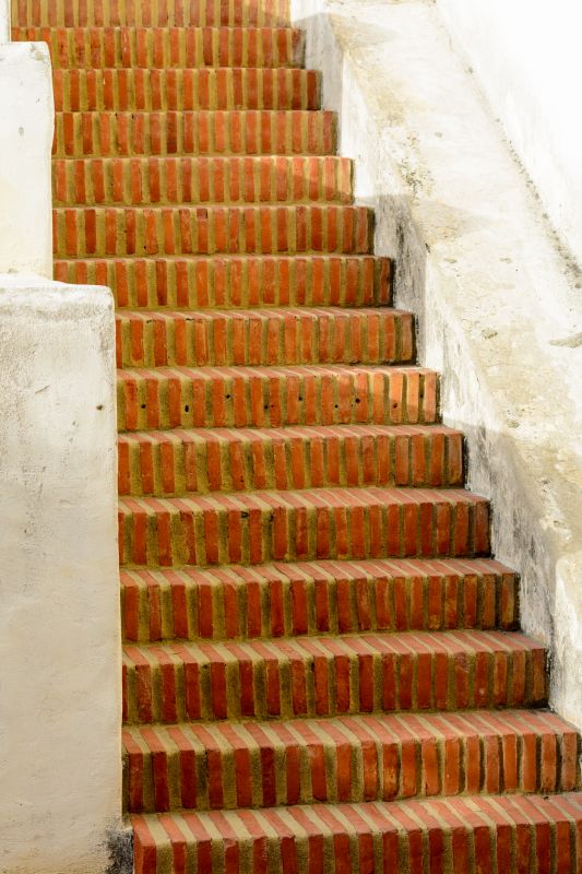 Brick Stairs Installation