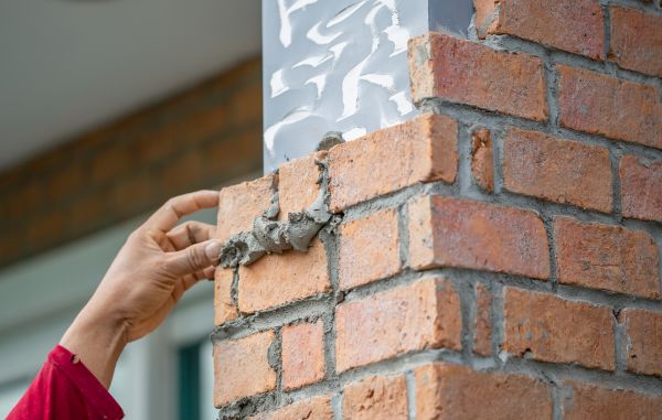 Brick Pillar Repair in Elkhart
