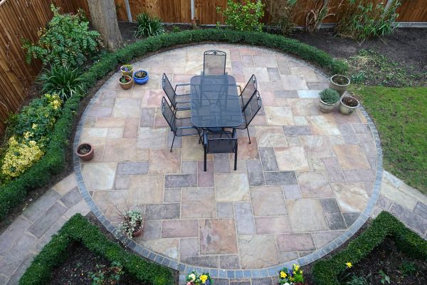 Stone Patio Repair in Elkhart