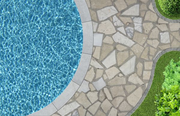 Flagstone Grout Repair in Elkhart