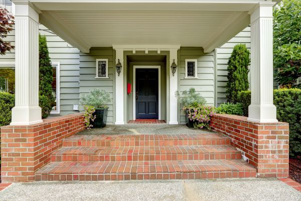 Front Porch Masonry Repair in Elkhart