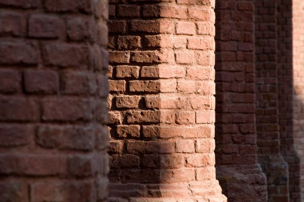 Brick Pillars Installation in Elkhart