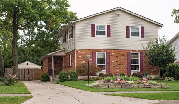 Brick Siding Construction in Elkhart
