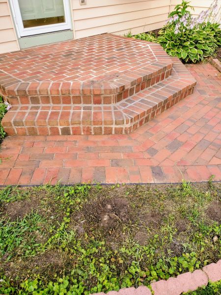 Brick Stoop Repair in Elkhart