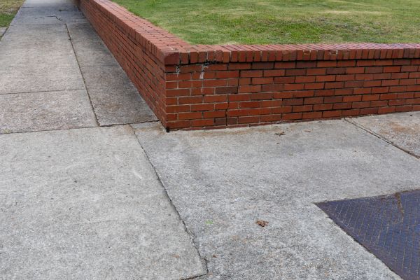 Brick Retaining Wall Repair in Elkhart